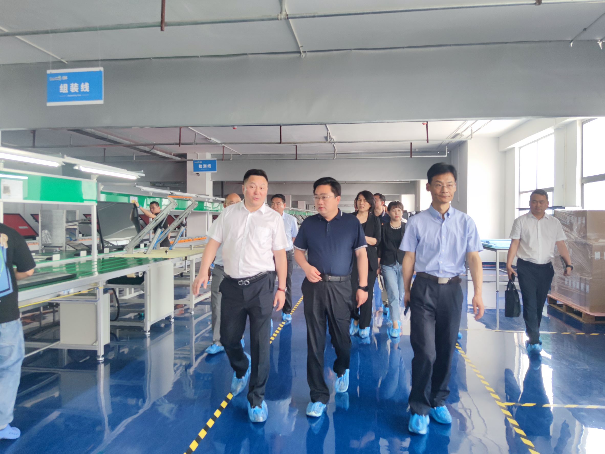 高新区管委会莅临明升MS88调研指导 (3)