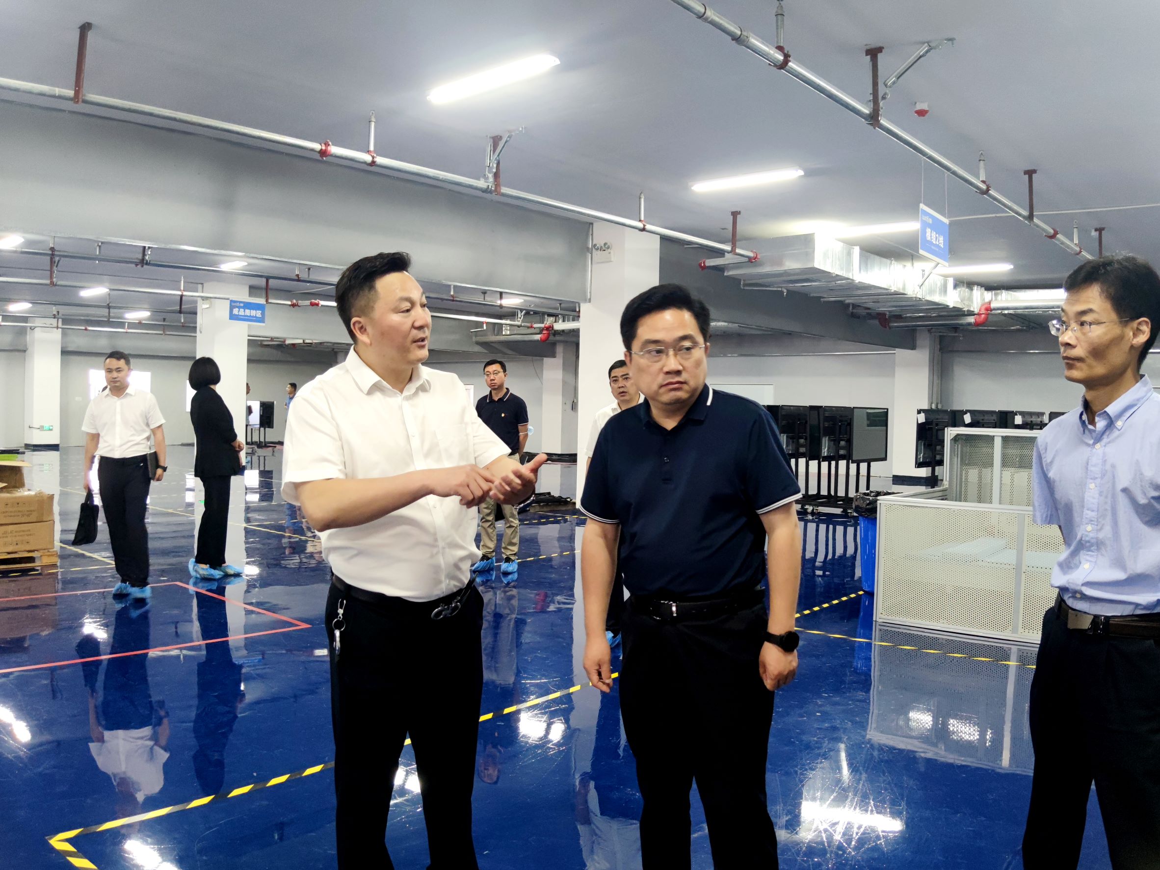 高新区管委会莅临明升MS88调研指导